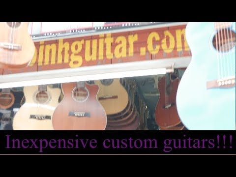 Vietnam Custom Guitar Shop!!!